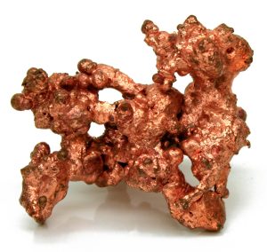 Sample of pure copper
